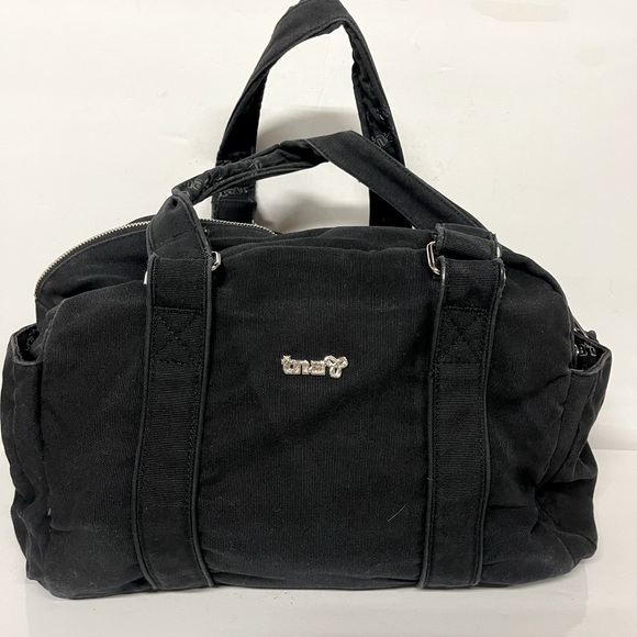 TNA Handbags - Aritzia TNA  Black Fabric Tote Bag